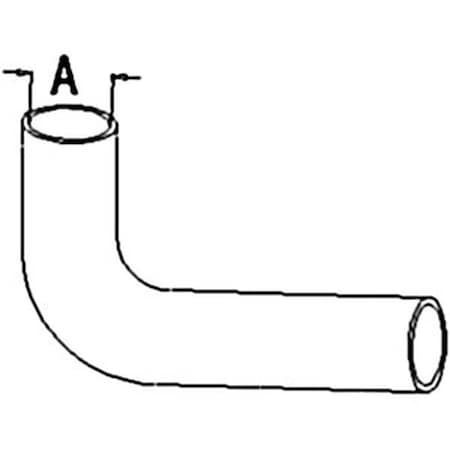 Aftermarket Upper Radiator Hose A141495